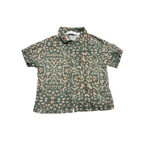 Zara Toddler Boys Button-Up Vacation Wear Shirt